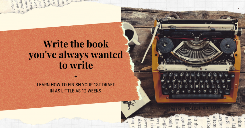 Write the book you've always wanted to write Facebook group