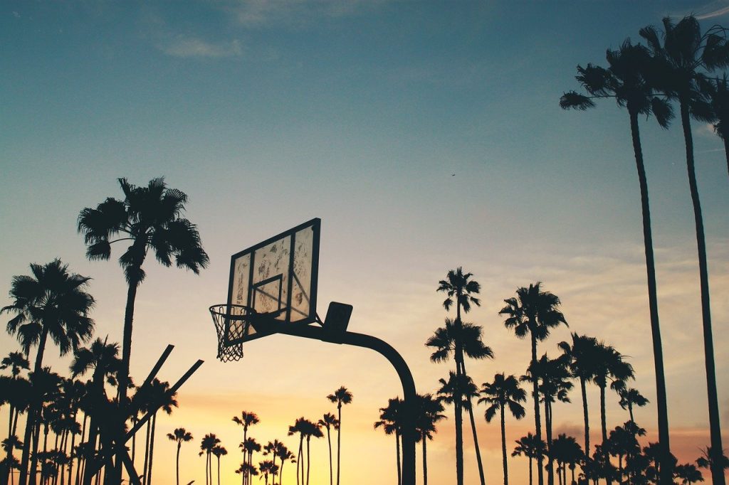 backboard, backlit, basketball board