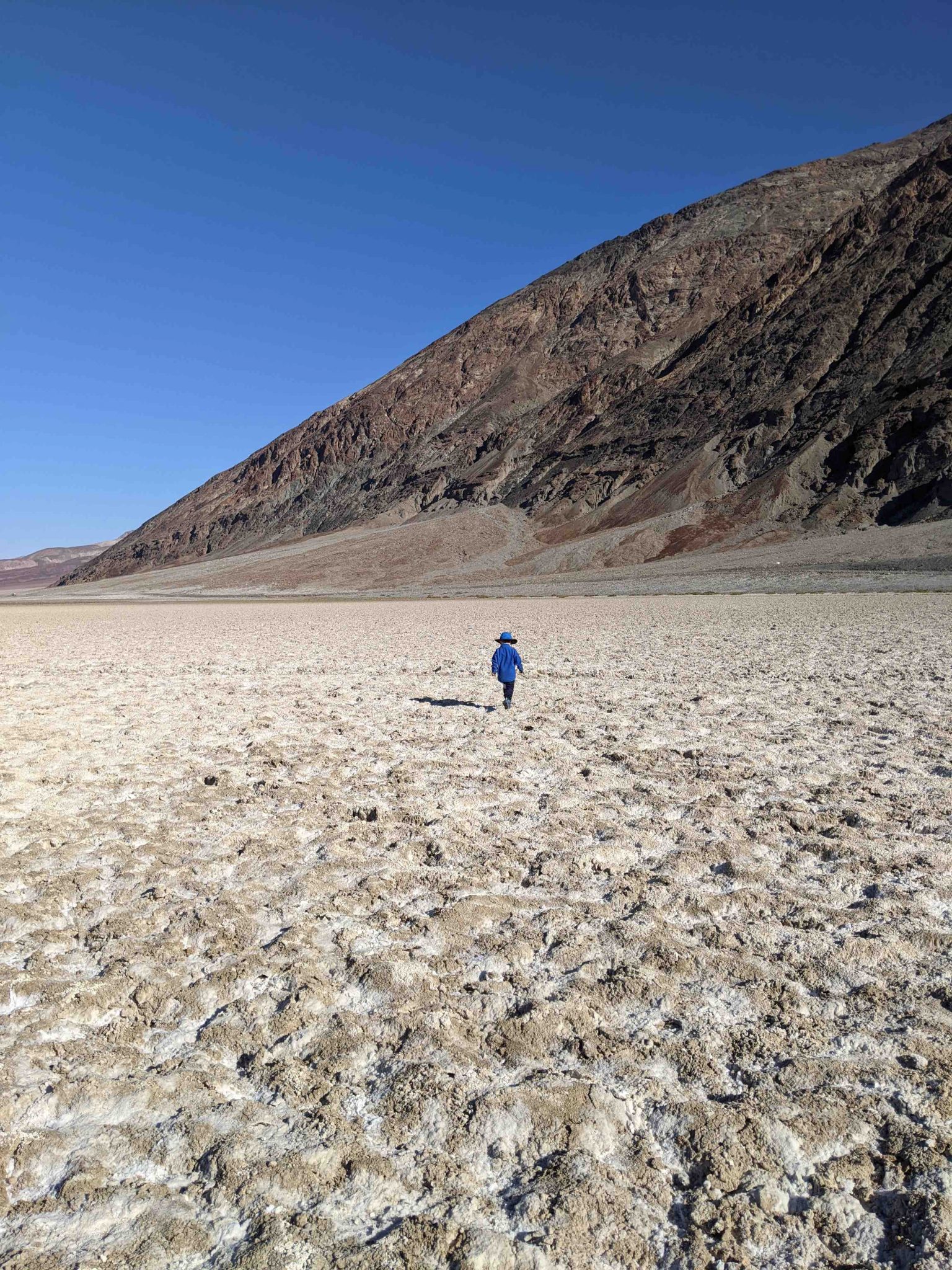Salt Plains in Death Valley